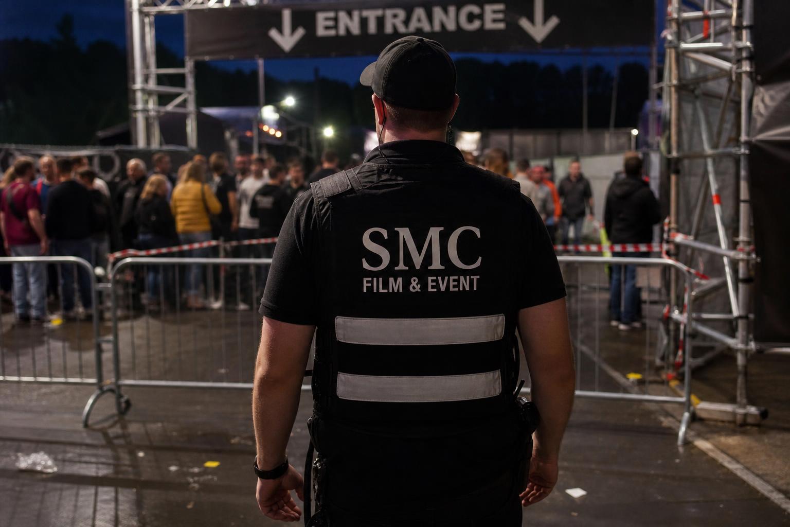Sécurité événementielle — SMC Film & Event
